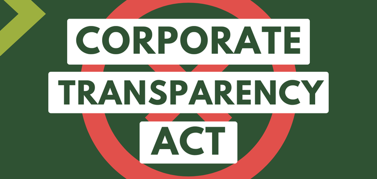 Enter.....Corporate Transparency Act